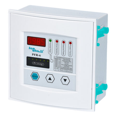 Controlador do Fator de Potência DSP PFR-6, 6 etapas, 380vac 50/60hz